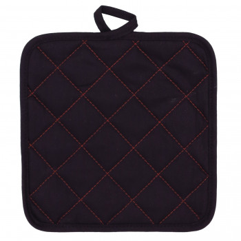 Asi Collection sottobicchiere termoresistente XL 20x20 cm nero/rosso