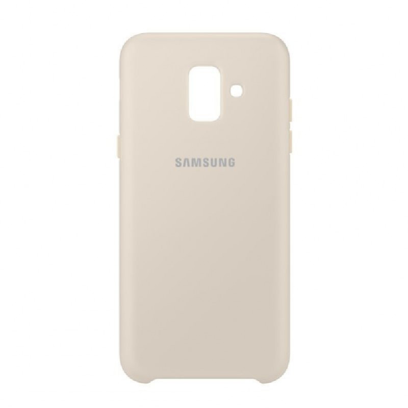 Samsung Galaxy A6 2018 (A600) cover Dual Layer, oro