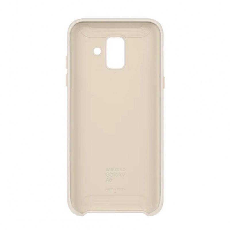 Samsung Galaxy A6 2018 (A600) cover Dual Layer, oro