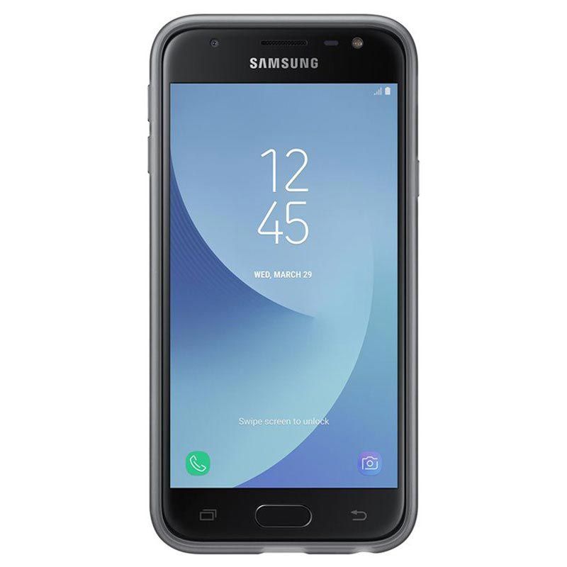Samsung Galaxy J3 2017 Jelly Cover EF-AJ330TBEGWW nero