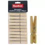 Sauber mollette per bucato in legno, 20 pz.