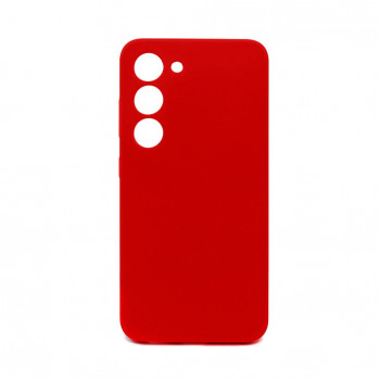 Evelatus Samsung Galaxy S23 Nano custodia in silicone Soft Touch TPU rosso