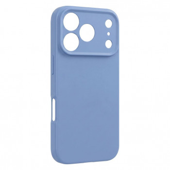 TFO custodia in silicone per iPhone 17 Pro Max 6.9 / 18 Pro Max 6.9, azzurro cielo