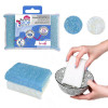 York Bacteria Stop spugne antibatteriche per superfici delicate, 2 pz., bianco/blu