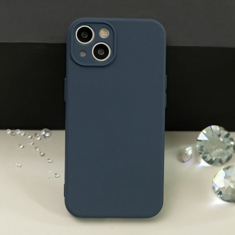iLike Silicon Box custodia per iPhone 17 Pro 6,3 / iPhone 18 Pro 6,3 blu scuro