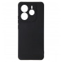 iLike custodia in silicone per Xiaomi Redmi Note 14 5G (Global) nero
