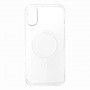 Hurtel custodia Ultra Clear compatibile MagSafe per Samsung Galaxy S25 Edge - trasparente