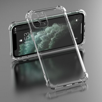 iLike Anti Shock custodia 1,5 mm per iPhone 17 Pro Max / iPhone 18 Pro Max 6.9 inch, trasparente, grande apertura fotocamera