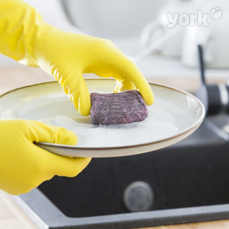 YORK lana d'acciaio con sapone 6 pz.