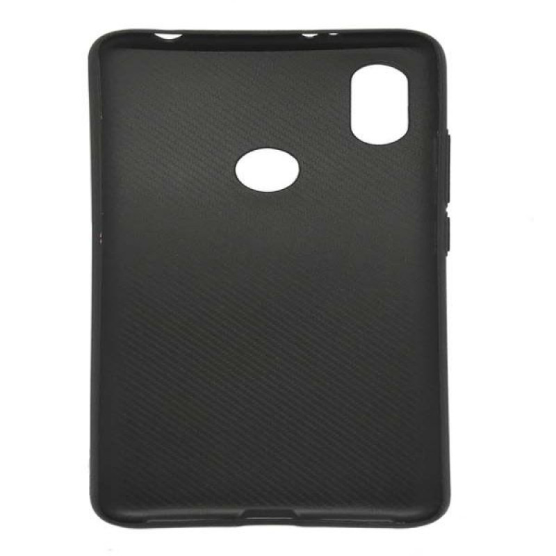 Evelatus custodia TPU 2 per Samsung J6 2018 con piastra metallica (utilizzabile con supporto magnetico per auto) rosso