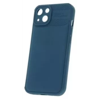 iLike custodia con motivo a nido d'ape per Samsung Galaxy A34 5G blu scuro