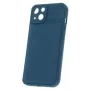 iLike custodia con motivo a nido d'ape per Samsung Galaxy A34 5G blu scuro