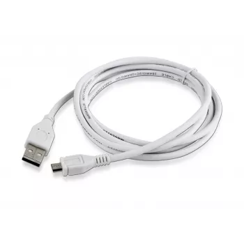 Gembird CCP-mUSB2-AMBM-6-W cavo USB 2.0 A a Micro-USB B, 1,8 m, bianco