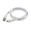 Gembird CCP-mUSB2-AMBM-6-W cavo USB 2.0 A a Micro-USB B, 1,8 m, bianco