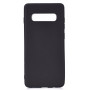 GreenGo custodia TPU opaca per Samsung Galaxy S10 Plus, nero