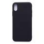 Evelatus custodia in silicone nano per Apple iPhone X/Xs Soft Touch TPU nero