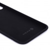 Evelatus custodia in silicone nano per Apple iPhone X/Xs Soft Touch TPU nero