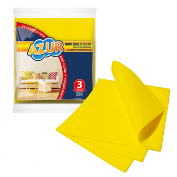 AZUR panni per la pulizia della casa, 3 pz.