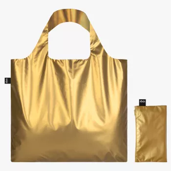 Borsa a mano LOQI METALLIC Gold