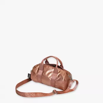 Borsa da weekend LOQI – oro rosa (piccola)