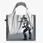 Borsa LOQI Tom of Finland – Use a Rubber – argento
