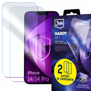 3mk Hardy ARC+ protezione display a 4 strati per Apple iPhone 14/14 Pro