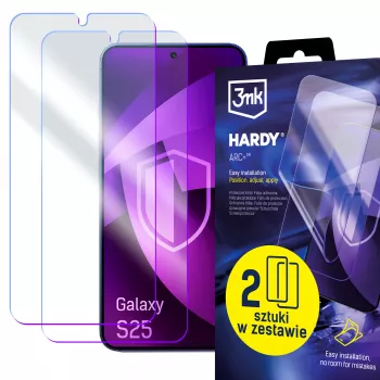 3mk Hardy ARC+ pellicola protettiva per display a 4 strati per Samsung Galaxy S25