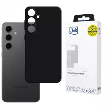 3mk Hardy Mellow custodia per Samsung Galaxy S24 FE, nero