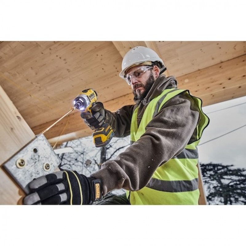 DeWALT DCF860E2T-QW avvitatore a impulsi a batteria 3800 RPM nero, giallo