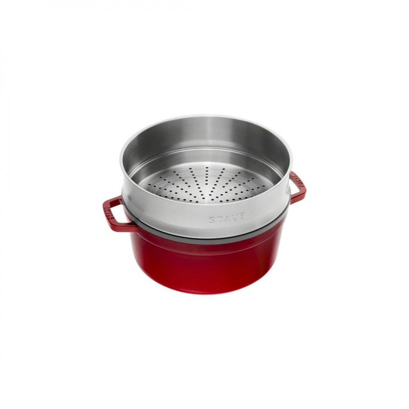 Staub La Cocotte brasiera rotonda in ghisa 5,25 l (40510-601-0)