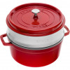 Staub La Cocotte brasiera rotonda in ghisa 5,25 l (40510-601-0)