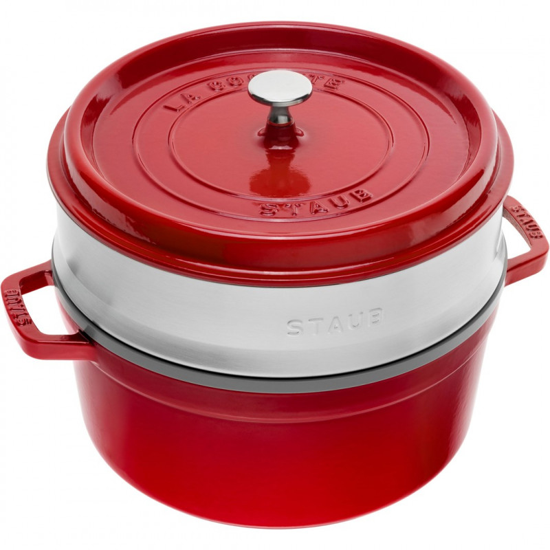 Staub La Cocotte brasiera rotonda in ghisa 5,25 l (40510-601-0)
