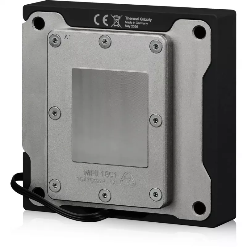 Thermal Grizzly DeltaMate MPII 1851 dissipatore CPU a liquido, AM5, nero/argento