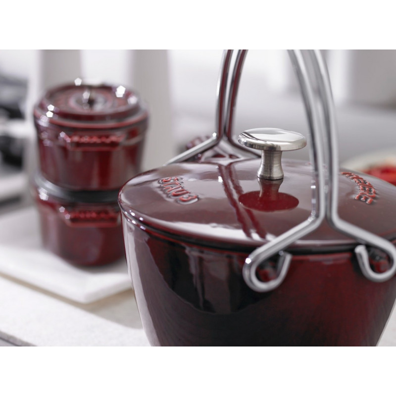 Staub bollitore 1,15 l, Bordeaux (40509-424-0)