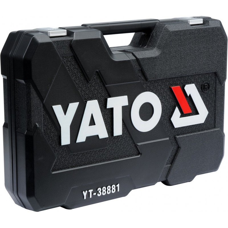 Yato YT-38881 set di utensili da meccanico 129 utensili