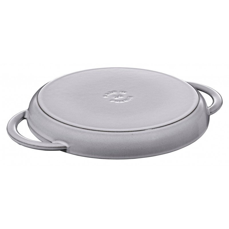 STAUB padella rotonda per grigliare in ghisa con due manici 40509-522-0 - grafite 26 cm