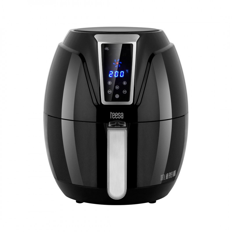 Teesa TSA8046 friggitrice ad aria calda, 3,2 l, 1400 W, nero