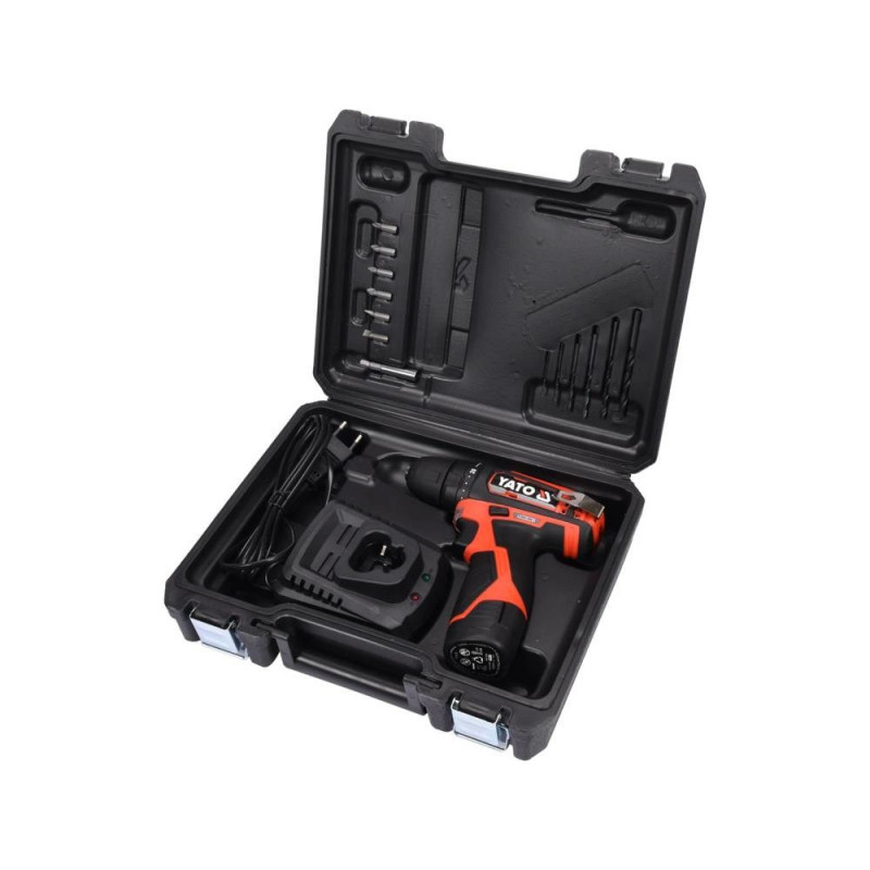 YATO YT-82901 avvitatore a batteria, 12 V, 30 Nm, 1 x 2,0 Ah Li-Ion