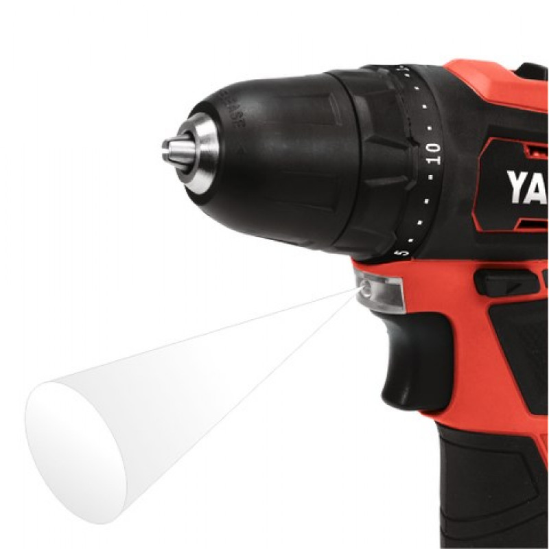 YATO YT-82901 avvitatore a batteria, 12 V, 30 Nm, 1 x 2,0 Ah Li-Ion