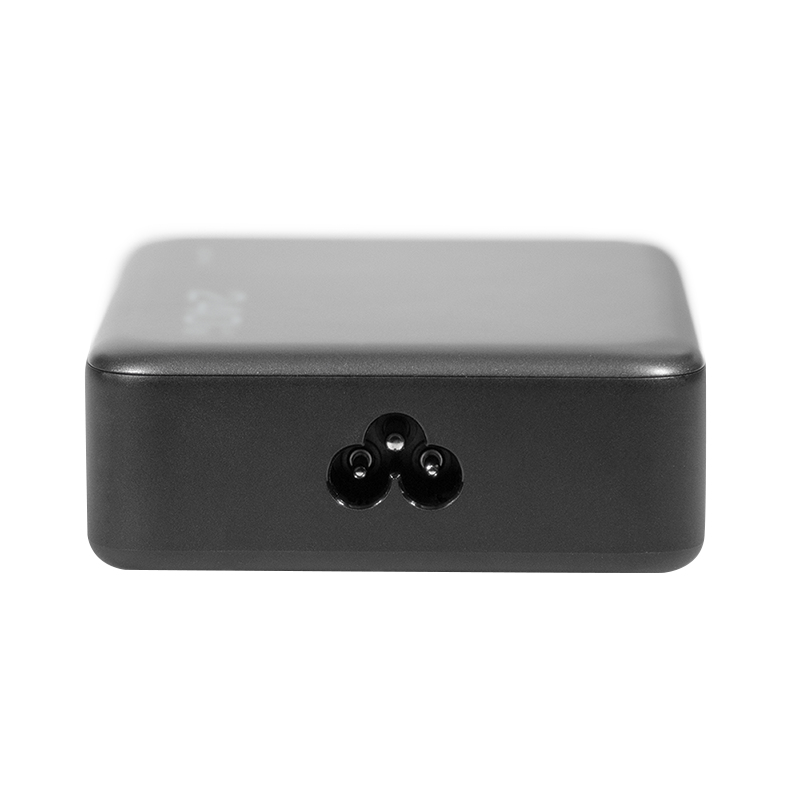 Logilink caricabatterie da scrivania USB-C, 240 W, GaN, 4 porte, 4x USB-C (PD), nero