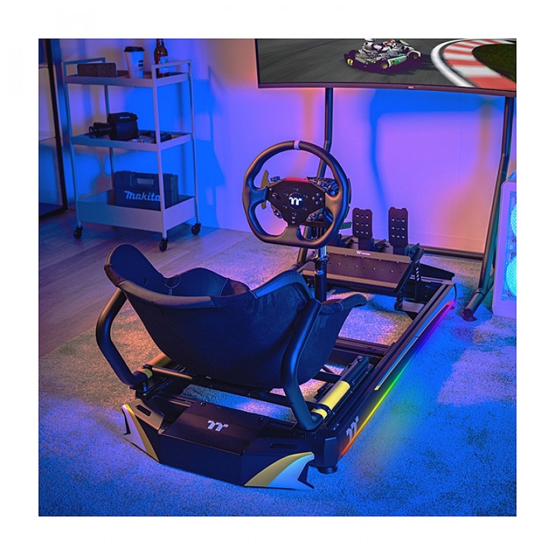 Thermaltake GK500 cockpit simulatore di guida go-kart, nero