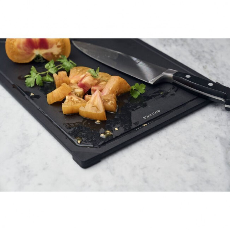 ZWILLING tagliere in fibra di legno composito 42x30 cm, nero