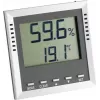 TFA Dostmann KLIMA GUARD termoigrometro, argento (30.5010.54.K)
