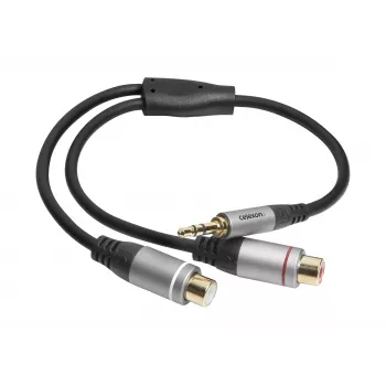 celexon Professional adattatore audio jack stereo a 2x RCA M/F