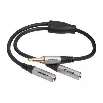 celexon Professional adattatore audio jack stereo a 2x M/F