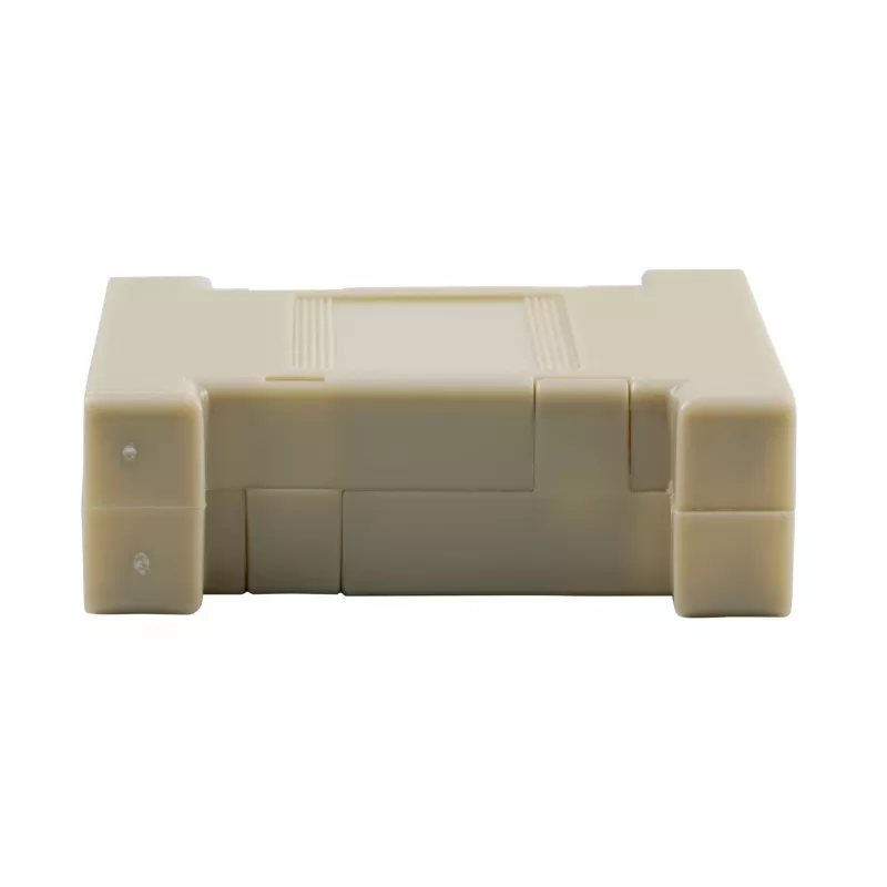 EFB Elektronik custodia in plastica vuota 25-25 poli, grigio