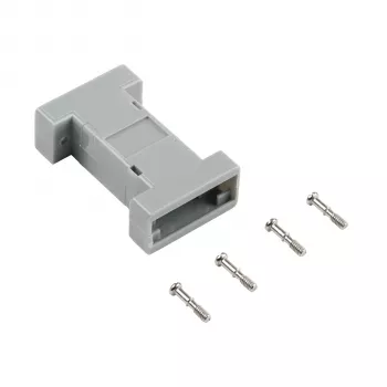 EFB Elektronik custodia in plastica vuota 09-09 poli, grigio