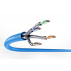 Digitus cavo di installazione Cat6a U/FTP, 100 m, blu, LSZH, simplex