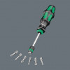 Cacciavite Wera con impugnatura e portabit magnetico 1/4 inch + 6 punte