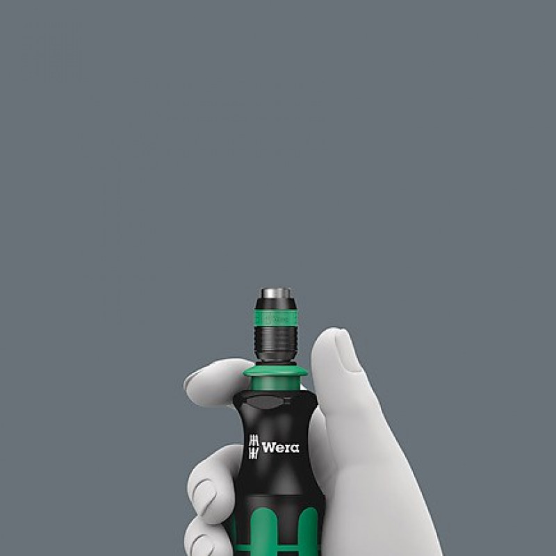 Cacciavite Wera con impugnatura e portabit magnetico 1/4 inch + 6 punte